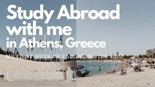 my first week in athens, greece vlog | study abroad diaries #1