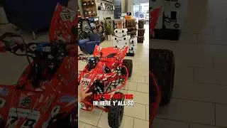 Putting my YFZ450 Derisi XC Race Quad in the Showroom