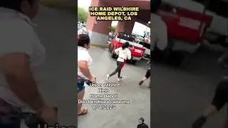 Illegal migrants At LA Home Depot RUNNING From ICE Agents!