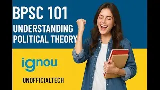 BPSC 101 Understanding the Political Theory Ignou 2025 solved guess paper most important questions