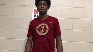 Kyle Cuffe Jr talks Blair, Family and season at Pangos East Camp