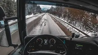 POV Driving Scania R410 - Slovakia (Part 3/3)