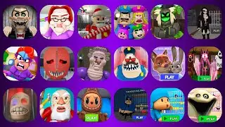 ROBLOX,Mr Funny's ToyShop,ESCAPE DARK SANTA’S WORKSHOP.MR STINKY’S ICE SCHOOL.PAPA PIZZA’S.