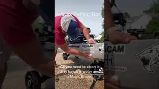 Kayak Fishing Tips - Cleaning #shorts #kayakbassfishing #fishing #kayak #bassfishing