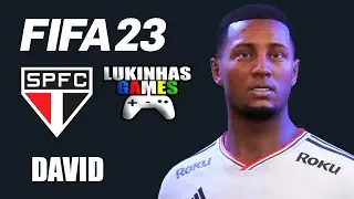 FIFA 23 | David | S&atilde;o Paulo | look alike | how to create | pro clubs | tutorial | stats