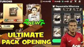 HOW TO GET EXCHANGE ZANETTI BEST CENTURION PLAYERS ICON VIDIC PACK OPENING IN EA FC FIFA MOBILE 24