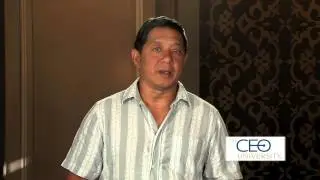 Crema Cafe speaker on the Benefits of the CEO University membership