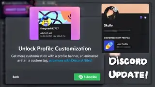 Everything about Profile Customizations! Discord Banners and About Me - New Custom Profiles Update!