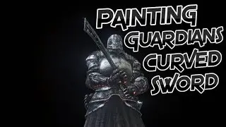 Dark Souls 3: Painting Guardian's Curved Sword (Weapon Showcase Ep.71)