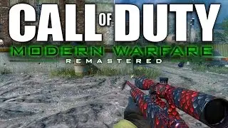 Modern Warfare Remastered - Sniping on Vacant (MWR Multiplayer Gameplay)