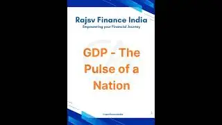 GDP Explained in Simple Words 💡| How GDP is Calculated | Understand 8.2% Growth Like a Common Person