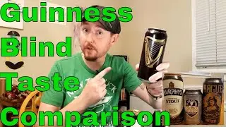 Guinness vs. Any other Stout! Semi Blind Taste Test. St. Patrick's Day Special.