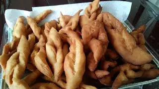 Bu&ntilde;elos Bebe (Chamorro Desert) Baby does the most cutest thing watch till the end 😊