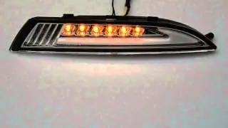 SW-Ltube LED Frontblinker| LED Standlicht Lighttube Scirocco III chrome SW-Tuning
