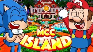 Mario And Sonic Play Minecraft Championship Island!