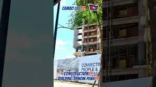 So Much Construction!!! 😁🏨🏢🏫👷🏽&zwj;♂️👷🏽&zwj;♀️🇰🇭 #construction #phnompenh #development #cambodia
