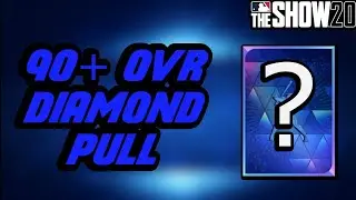 90+ OVR DIAMOND PULL! | MLB THE SHOW 20 DIAMOND DYNASTY PACK OPENING