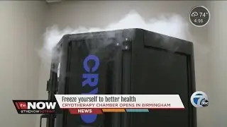 Cryotherapy chamber opens in Birmingham