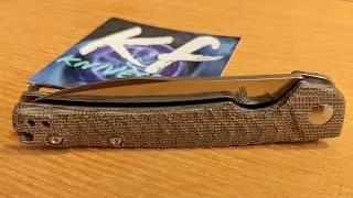 Slim and Slicey, The Kizer Splinter in Micarta: Review