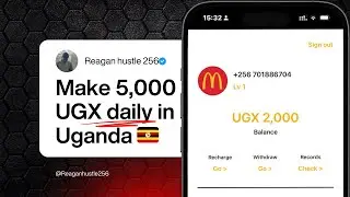 Make money online in Uganda 🇺🇬 with your smartphone daily! How to make 5,000 UGX daily for free 