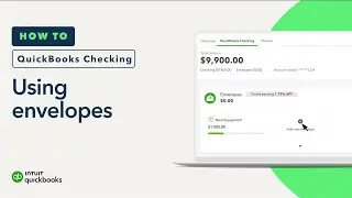 How to create and use envelopes in QuickBooks Checking