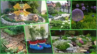 100 креативных идей декора сада.