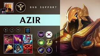 Azir Support vs Rell - KR Master Patch 26.01