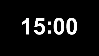 Đồng hồ đếm ngược 15 ph&uacute;t || 15 Minutes Countdown Timer