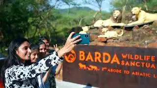 Let's go to Barda Lion Safari. A different type of forest from the forest of Gir and Girnar