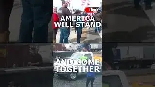 𝗕𝗼𝗿𝗱𝗲𝗿 𝗖𝗼𝗻𝘃𝗼𝘆 heading to Texas, Arizona & California #shorts #usa #border #news #convoy #trending