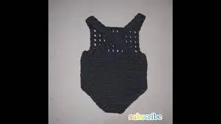 DIY How to crochet baby Romper//croby designs// crocheted pattern beginners##