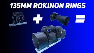 Mount for the Rokinon 135mm - Astrodymium Rings