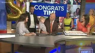 Congratulations Tim Lammers for 20 years at FOX61!