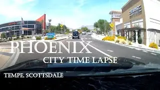Phoenix, AZ (Piestewa Fwy) AZ 51 & City Time Lapse | Tempe, Scottsdale, Phoenix