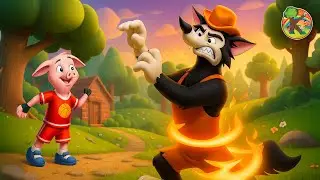 Les Trois Petits Cochons… mais le Loup se fait piéger ! Que s’est-il passé ? 🐷🔥🐺  | KONDOSAN