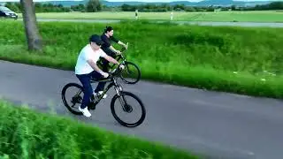Bicycle ride.