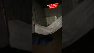 Hammock inside a Semi Trucks Trailer 😅 #shorts #hammock #semitruck #dryvan #chilling #viral #fyp