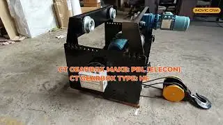 3 Ton Electric Wire Rope Hoist | 9 Meter Lift | ABB Motor & EMCO Brake | PBL (Elecon) Gearbox