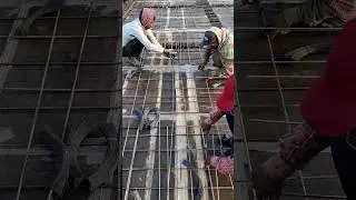 a good way amazing to build a steel dam 😡#sorts #trending #ytshorts #reels #construction #steel#wor