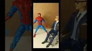 Spider-Man pranks Batman with Professor X #shorts  just for fun