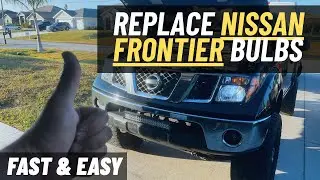 How to Replace Headlight Bulbs on Nissan Frontier 05-21