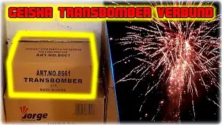 Geisha Transbomber SILVESTER 2019 UM 24 UHR gezündet | Crackling Monster | MSD Firework
