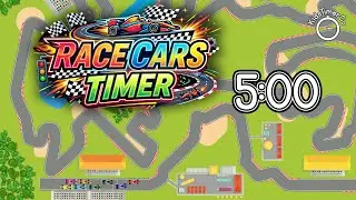 5 Minute Race Cars Timer - Kids Visual Timer