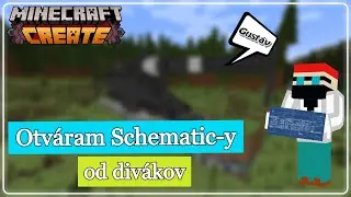 Otv&aacute;ram schematic-y od div&aacute;kov &bull; Minecraft Create mod