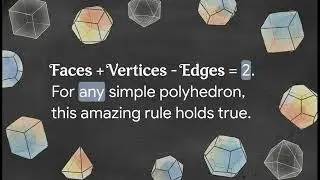 Representing 3D in 2D, The Secret Formula for Shapes - ICSE Class 8 Maths Chapter 19