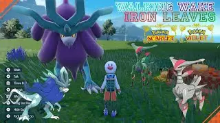 5 star Raid Dens Live Now | Walking Wake - Iron Leaves | Pokemon Scarlet Violet