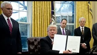 Trump signs three executive actions