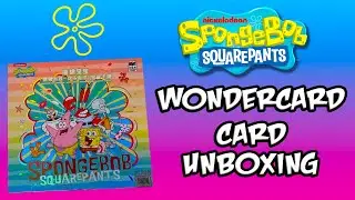 SpongeBob Wondercard Trading Card Unboxing - Chinese Spongebob Cards