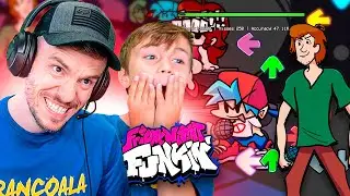 BRANCOALA VS SALSICHA NO FRIDAY NIGHT FUNKIN - Brancoala Games FNF Shaggy