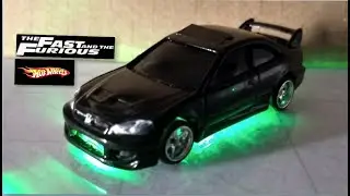 Hot Wheels Honda Civic SI  The Fast And The Furious